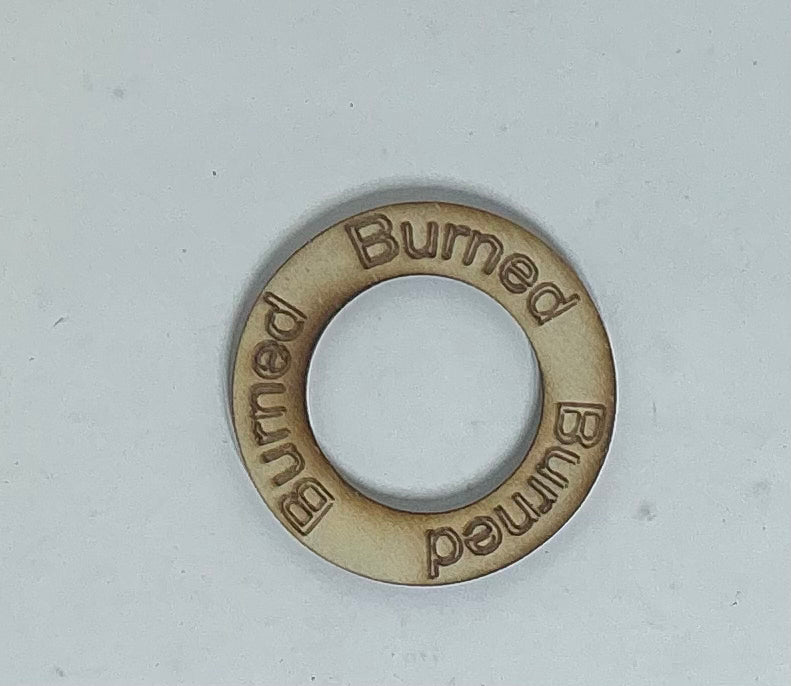 Burned Condition Ring – Laser Cut DnD Status Tracker