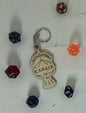 DnD Ranger Class Keychain – Laser-Cut Basswood Tabletop RPG Accessory