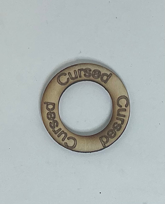 Cursed Condition Ring – laser cut DnD Status Tracker