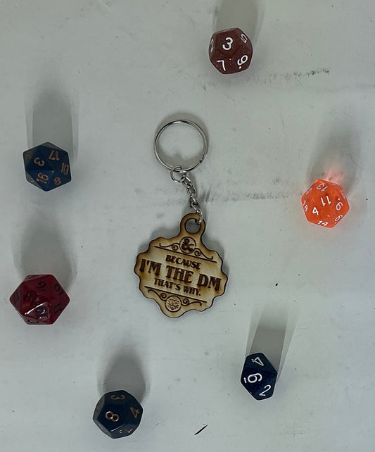 Dungeon Master Keychain