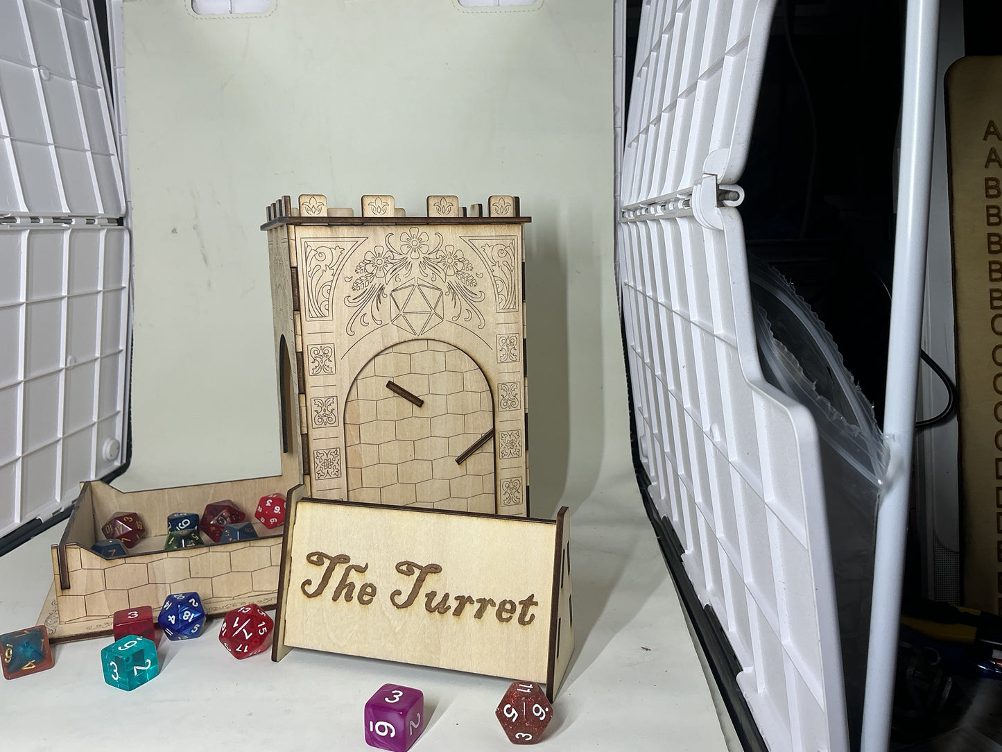 The Turret Dice Tower