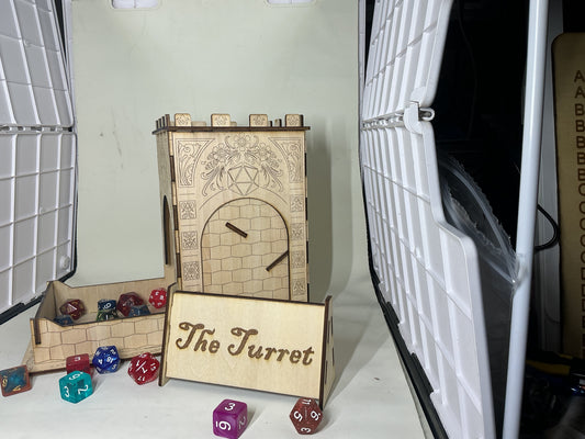 The Turret Dice Tower