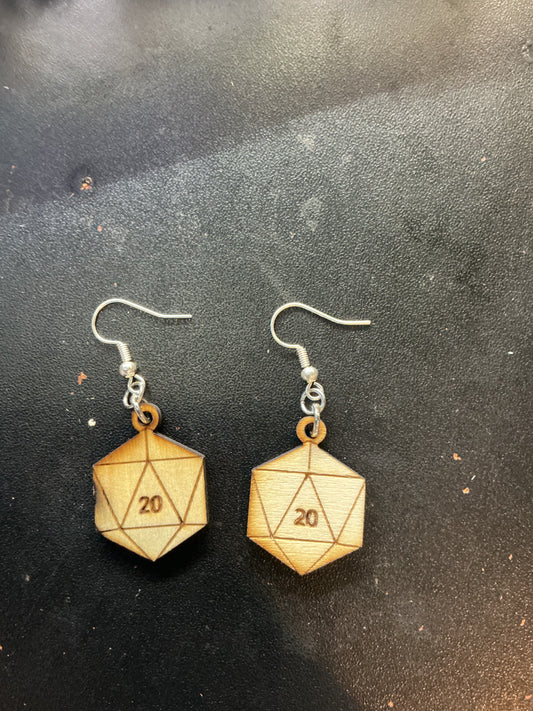D20 Earrings